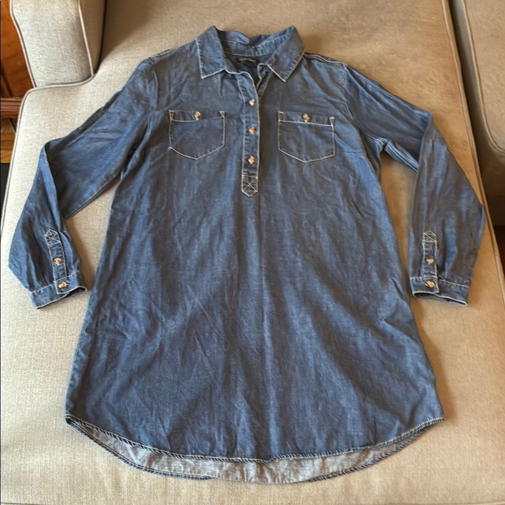 Lucky Brand Jeans Shirt Dress